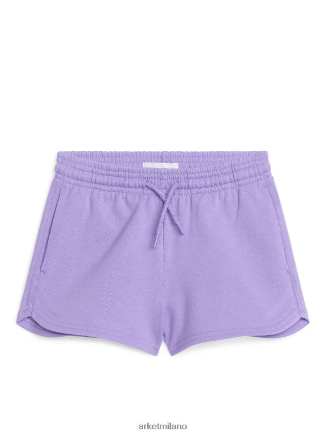 vestiario esso ARKET bambini pantaloncini di spugna lilla 6F0F6L1585
