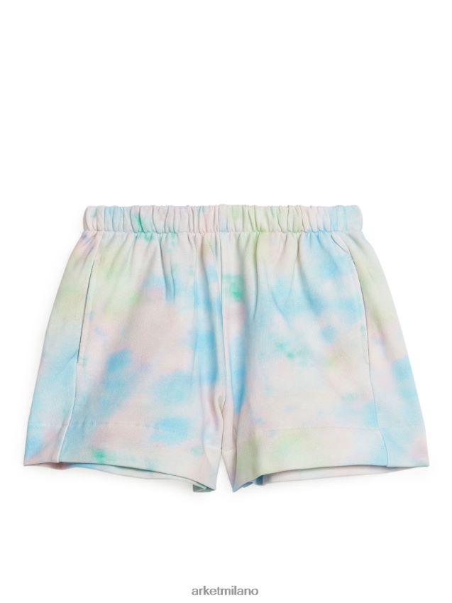 vestiario esso ARKET bambini pantaloncini in spugna francese blu/tinta tie-dye 6F0F6L1539