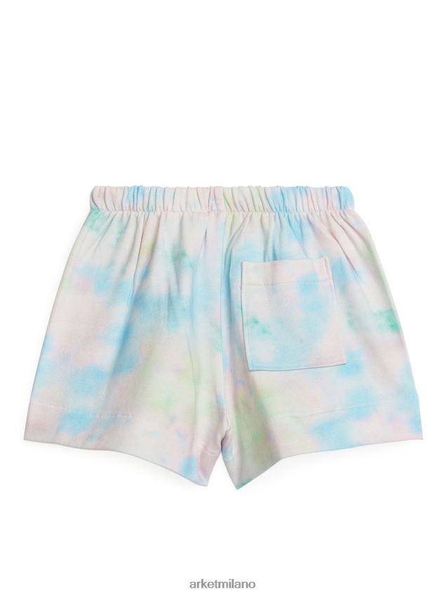 vestiario esso ARKET bambini pantaloncini in spugna francese blu/tinta tie-dye 6F0F6L1539