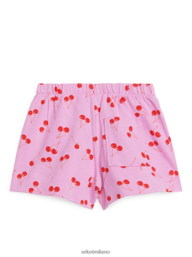 vestiario esso ARKET bambini pantaloncini in spugna francese rosa/ciliegie 6F0F6L1553