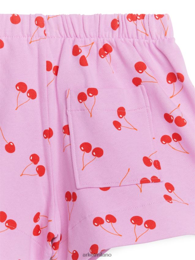 vestiario esso ARKET bambini pantaloncini in spugna francese rosa/ciliegie 6F0F6L1553