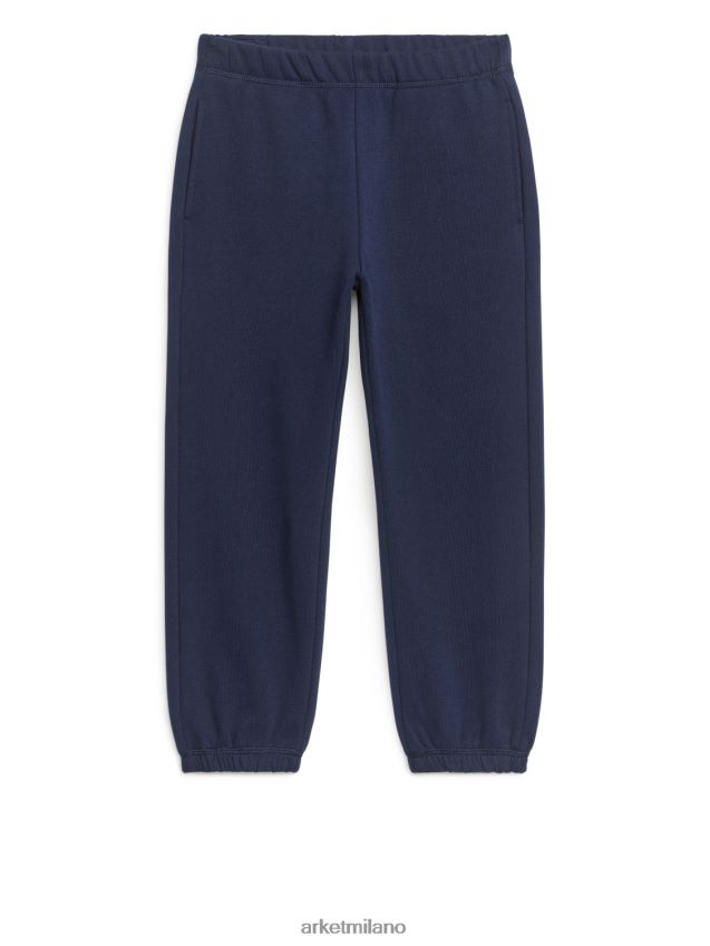 vestiario esso ARKET bambini pantaloni della tuta universitari blu scuro 6F0F6L1581