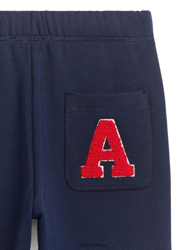 vestiario esso ARKET bambini pantaloni della tuta universitari blu scuro 6F0F6L1581
