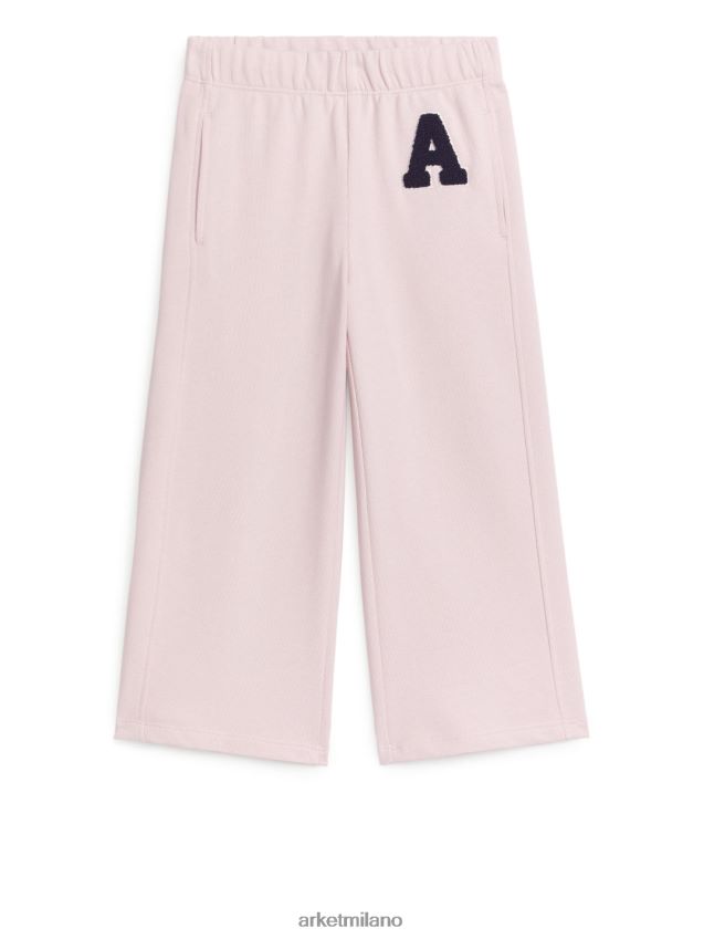 vestiario esso ARKET bambini pantaloni della tuta universitari rosa pallido 6F0F6L1579