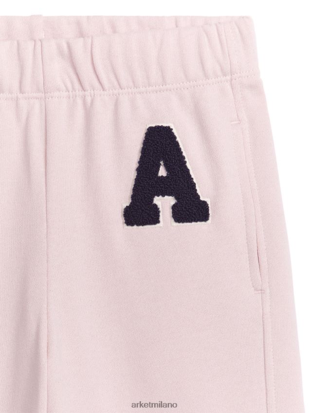 vestiario esso ARKET bambini pantaloni della tuta universitari rosa pallido 6F0F6L1579
