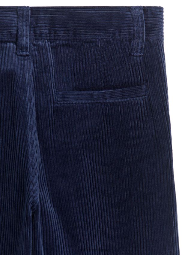vestiario esso ARKET bambini pantaloni di velluto a coste blu scuro 6F0F6L1576