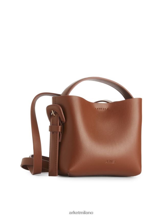 borse esso ARKET unisex borsa a tracolla marrone 6F0F6L764
