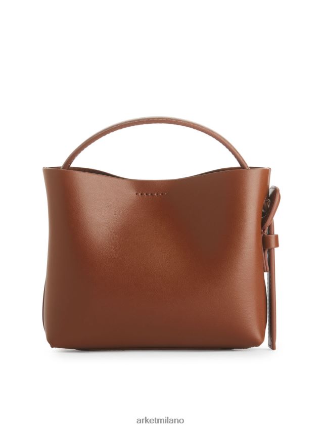 borse esso ARKET unisex borsa a tracolla marrone 6F0F6L764