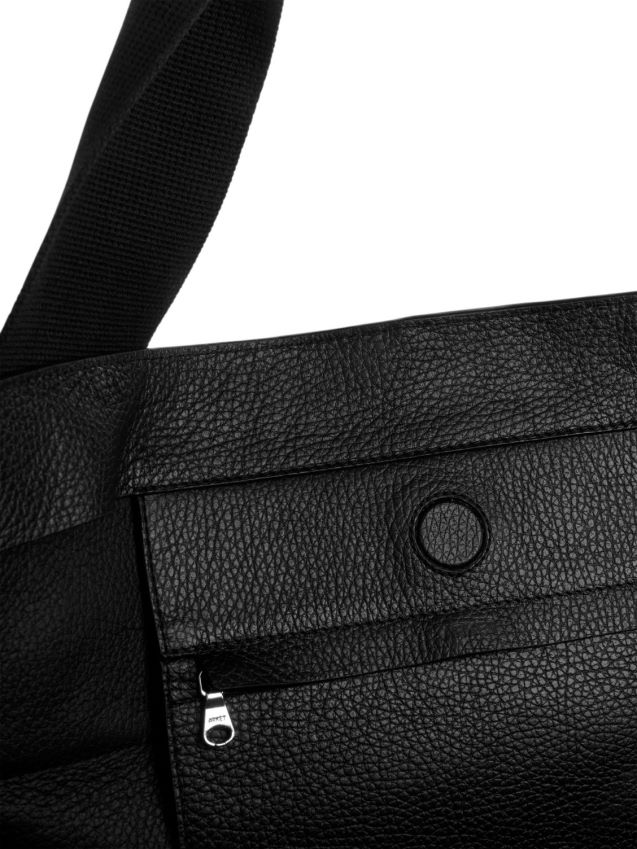 borse esso ARKET unisex borsa in pelle nero 6F0F6L753