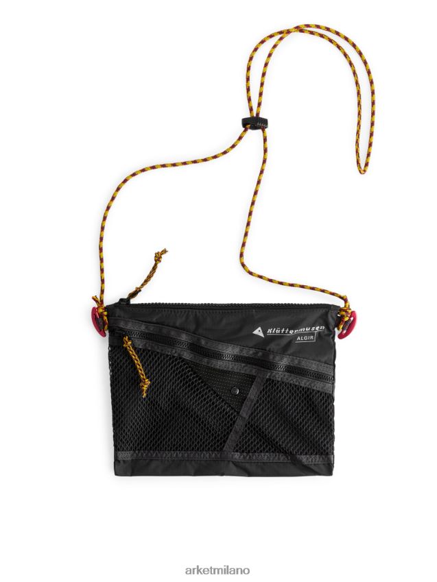 borse esso ARKET unisex borsa per accessori klattermusen algir nero 6F0F6L1199