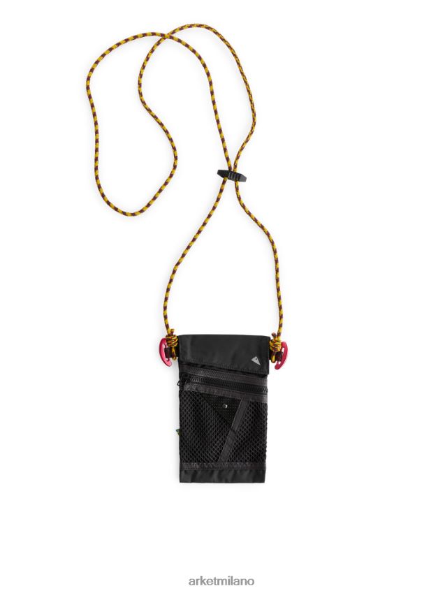 borse esso ARKET unisex tasca per cordino klattermusen algir nero 6F0F6L1203