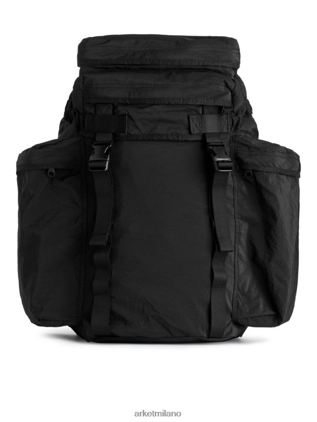 borse esso ARKET unisex zaino leggero nero 6F0F6L1211