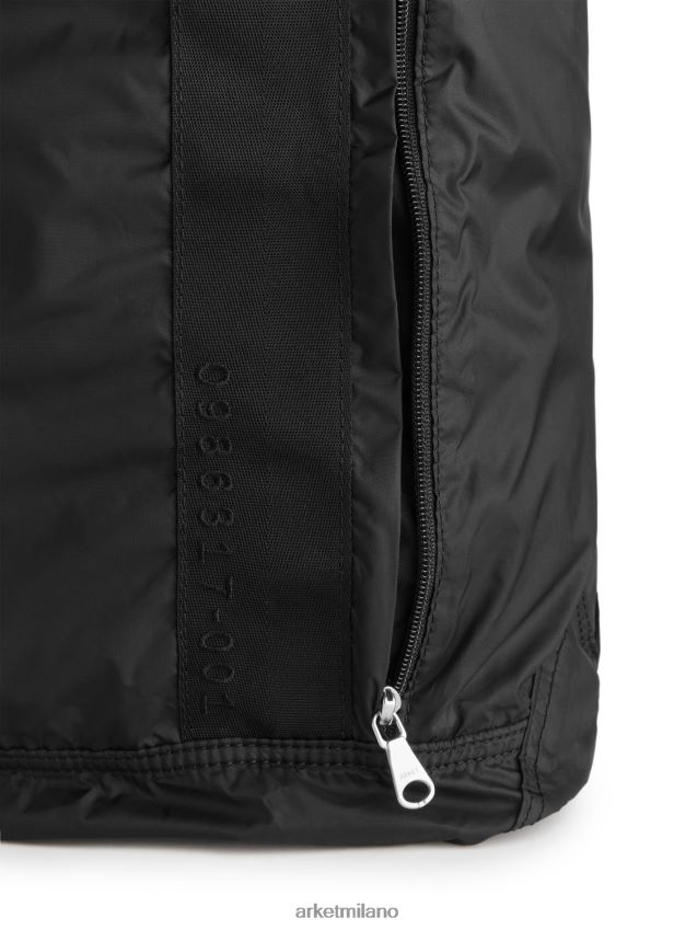 borse esso ARKET unisex zaino ripiegabile a 2 vie nero 6F0F6L1289
