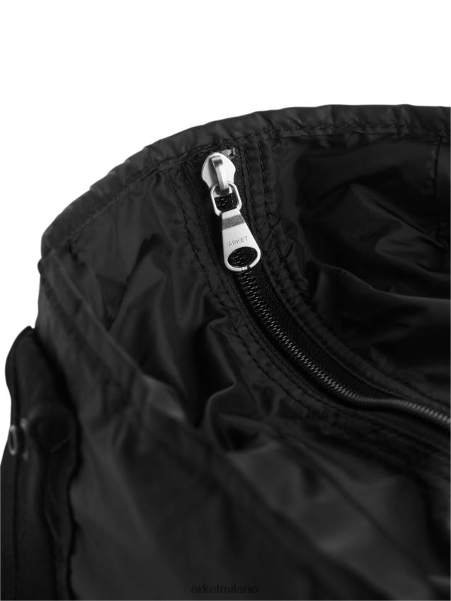 borse esso ARKET unisex zaino ripiegabile a 2 vie nero 6F0F6L1289