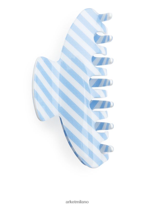 Accessori esso ARKET donne artiglio per capelli a strisce bianco blu 6F0F6L855