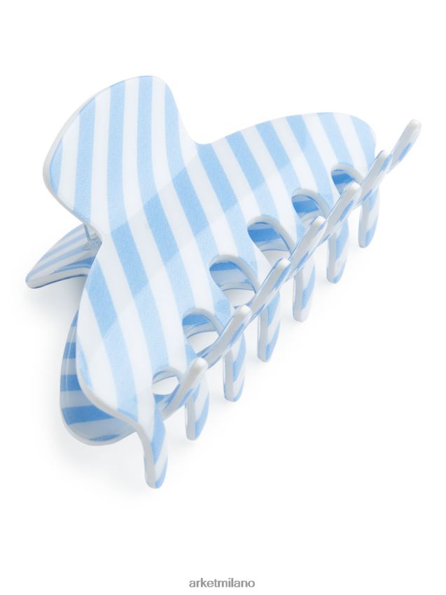 Accessori esso ARKET donne artiglio per capelli a strisce bianco blu 6F0F6L855