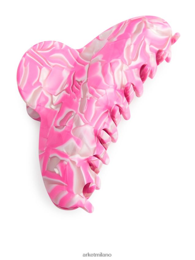 Accessori esso ARKET donne artiglio per capelli rosa/bianco 6F0F6L861