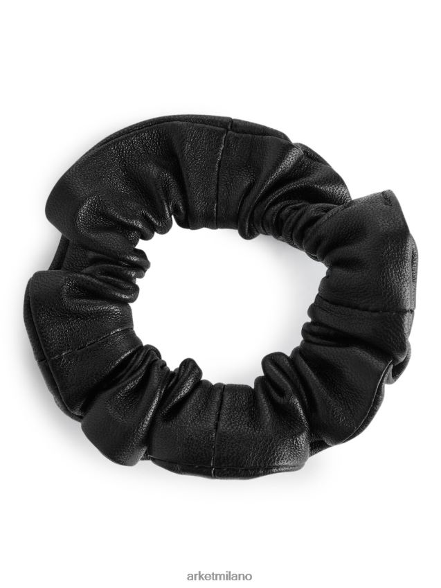 Accessori esso ARKET donne elastico in pelle nero 6F0F6L874