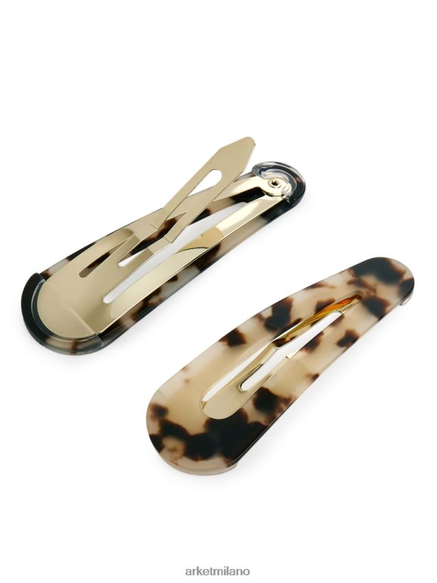 Accessori esso ARKET donne set di fermagli per capelli da 2 tartaruga 6F0F6L854