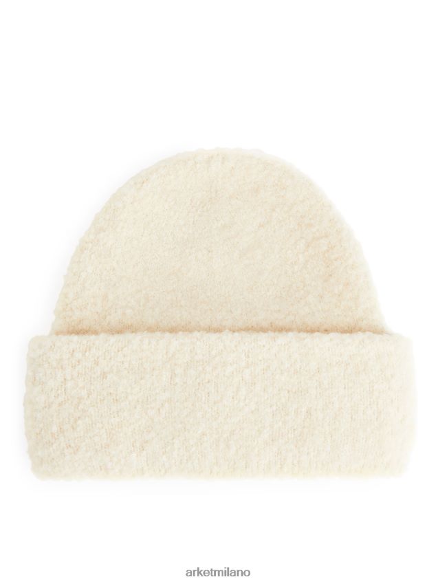Accessori esso ARKET donne Berretto in misto alpaca bianco 6F0F6L881