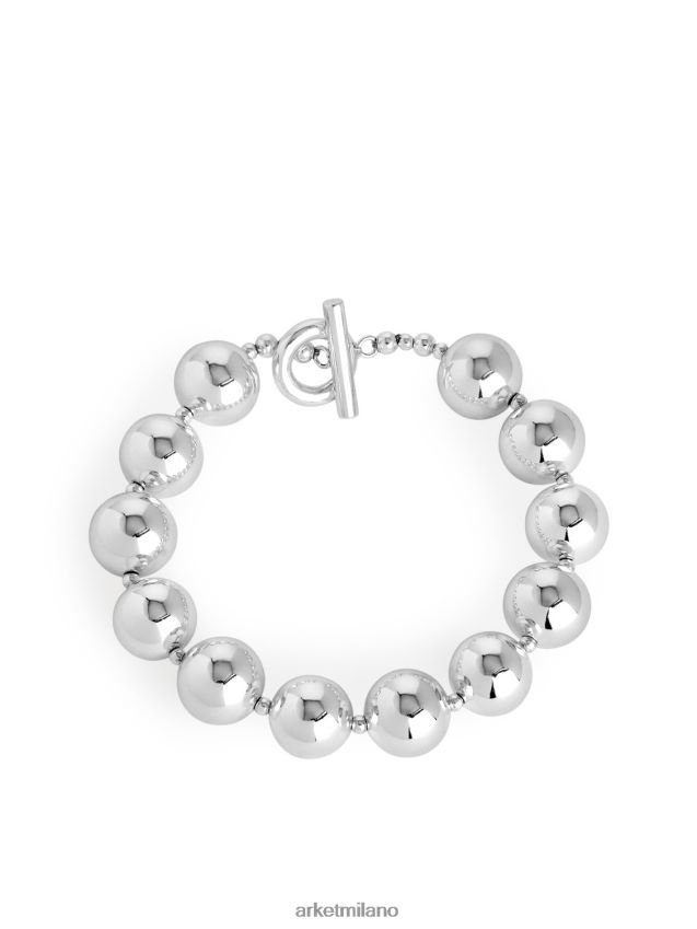 Accessori esso ARKET donne braccialetto a sfere grosse argento 6F0F6L786