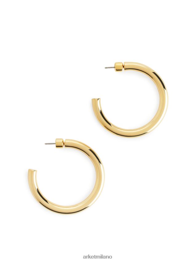 Accessori esso ARKET donne cerchi placcati oro oro 6F0F6L803