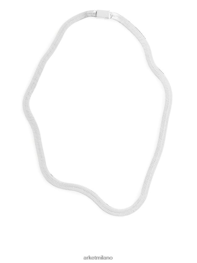 Accessori esso ARKET donne collana a catena placcata in argento argento 6F0F6L807
