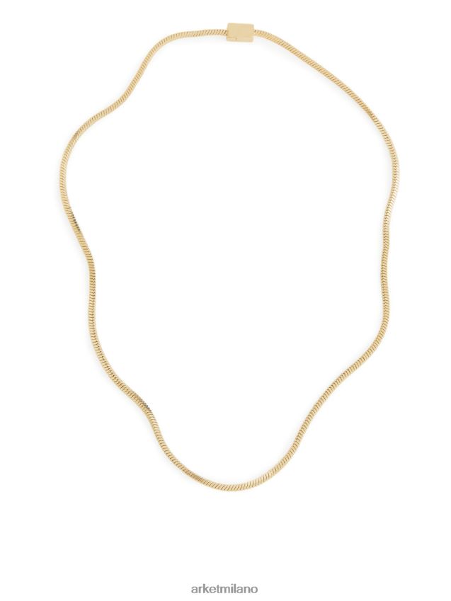 Accessori esso ARKET donne collana a catena placcata oro oro 6F0F6L804