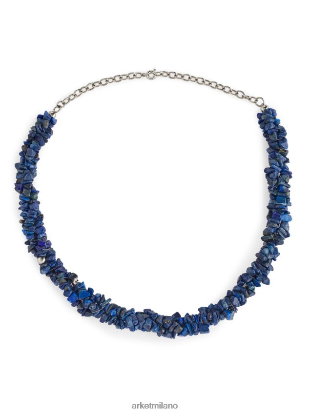 Accessori esso ARKET donne collana di pietre preziose blu 6F0F6L776