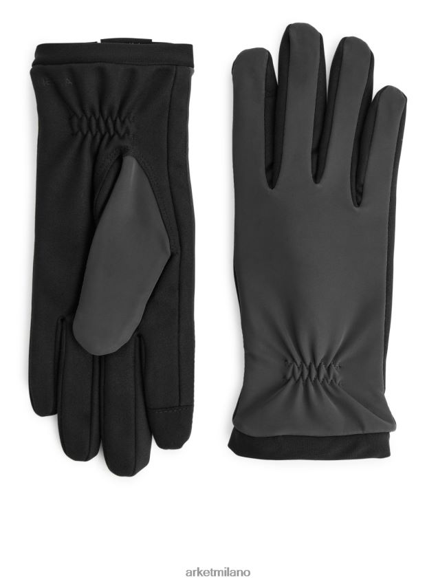 Accessori esso ARKET donne Guanti softshell Hestra Lexi grigio scuro 6F0F6L909