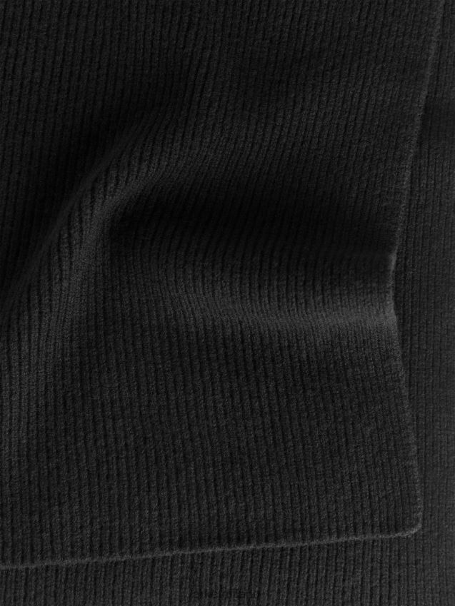 Accessori esso ARKET donne sciarpa in misto cashmere nero 6F0F6L842