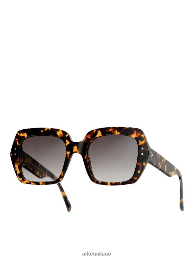 Accessori esso ARKET donne occhiali da sole kaia monokel eyewear marrone/ambra 6F0F6L814