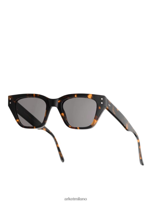 Accessori esso ARKET donne occhiali da sole memphis monokel eyewear lente tinta unita avana/grigio 6F0F6L813