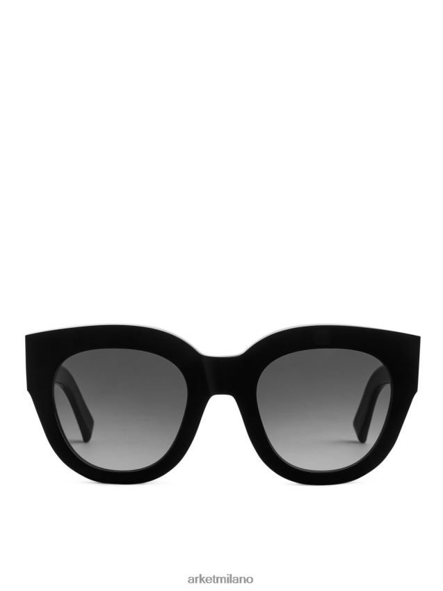 Accessori esso ARKET donne occhiali da sole monokel eyewear cleo nero/grigio 6F0F6L648