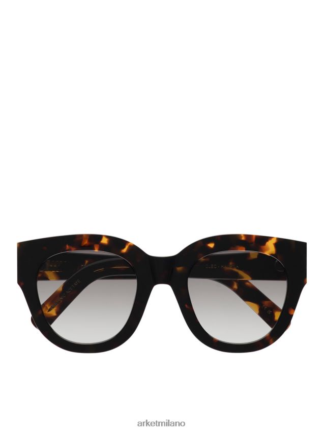 Accessori esso ARKET donne occhiali da sole monokel eyewear cleo tartaruga/grigio 6F0F6L650