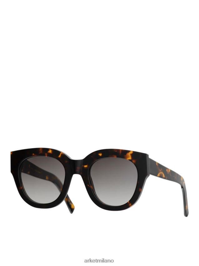 Accessori esso ARKET donne occhiali da sole monokel eyewear cleo tartaruga/grigio 6F0F6L650