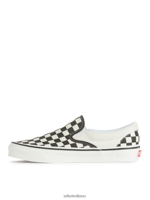 calzature esso ARKET donne vans ua scarpe classiche slip-on nero bianco 6F0F6L662