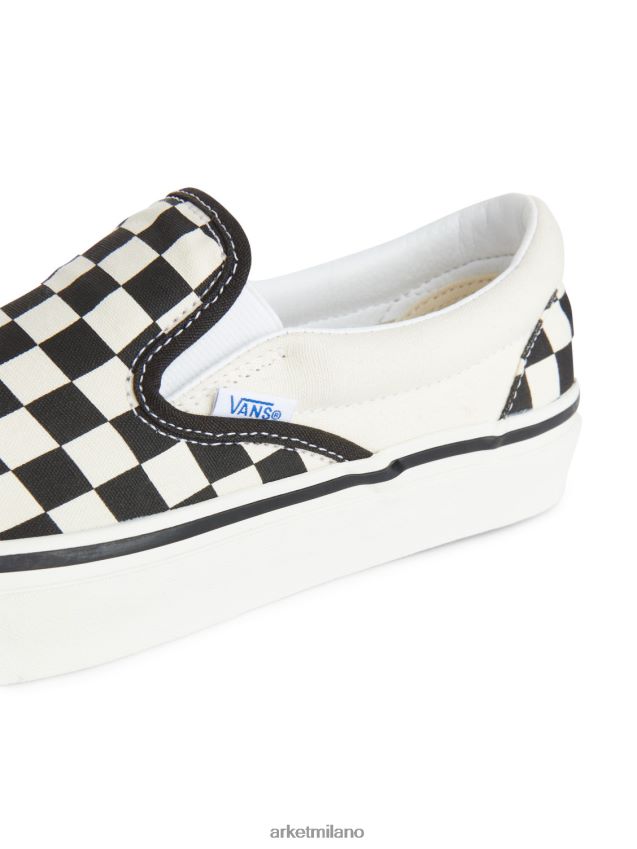 calzature esso ARKET donne vans ua scarpe classiche slip-on nero bianco 6F0F6L662