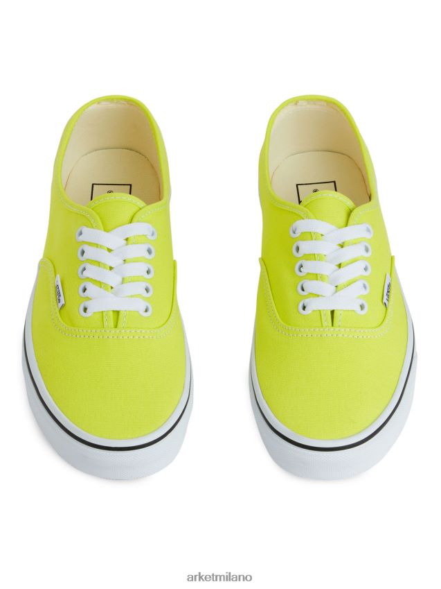 calzature esso ARKET donne scarpe da ginnastica autentiche di furgoni giallo acceso 6F0F6L663