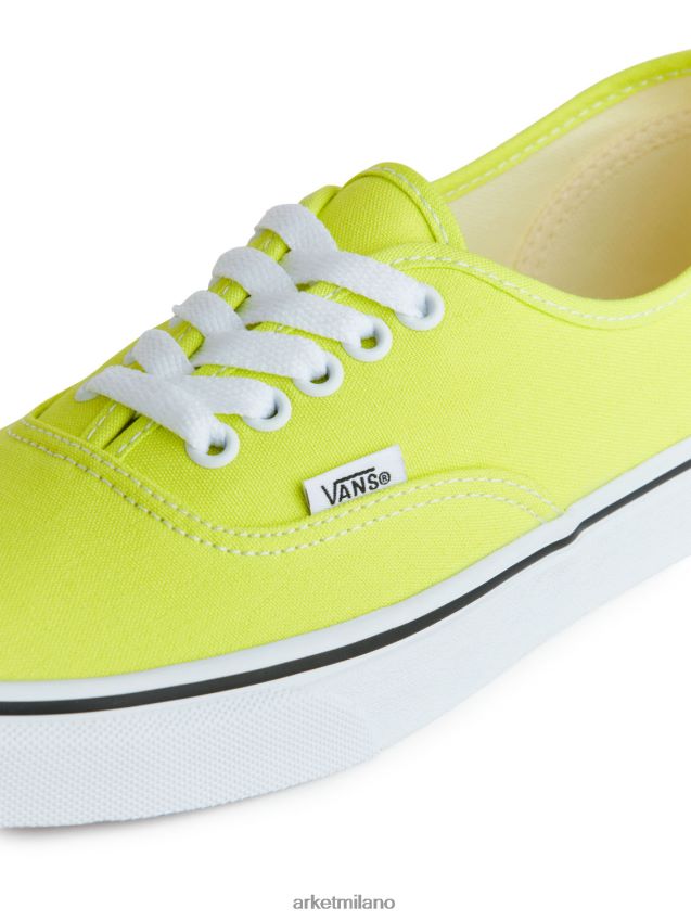 calzature esso ARKET donne scarpe da ginnastica autentiche di furgoni giallo acceso 6F0F6L663