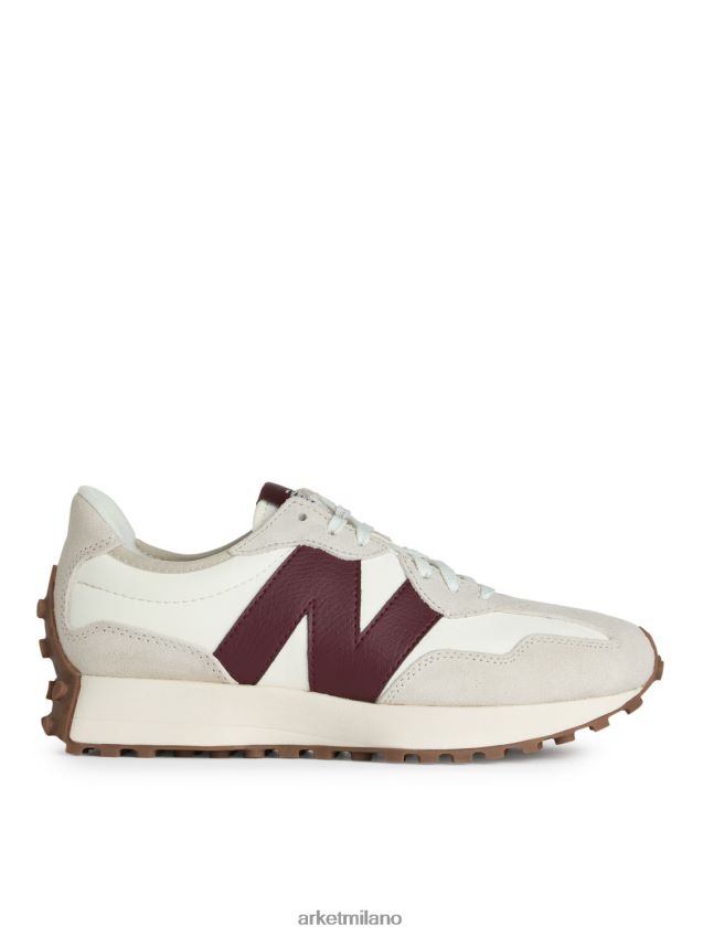 calzature esso ARKET donne scarpe da ginnastica new balance 327 bianco 6F0F6L672