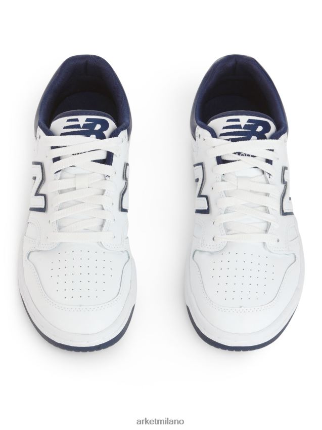 calzature esso ARKET donne scarpe da ginnastica new balance 480 bianco blu 6F0F6L658