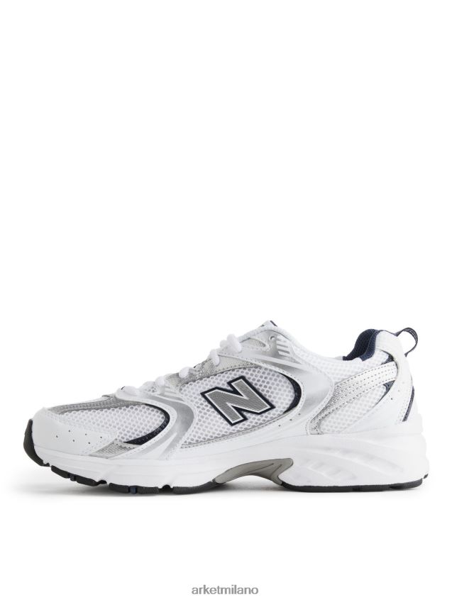 calzature esso ARKET donne scarpe da ginnastica new balance 530 bianco/indaco 6F0F6L655