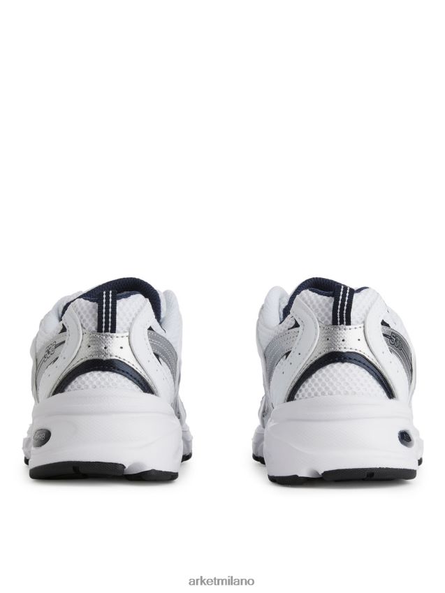 calzature esso ARKET donne scarpe da ginnastica new balance 530 bianco/indaco 6F0F6L655