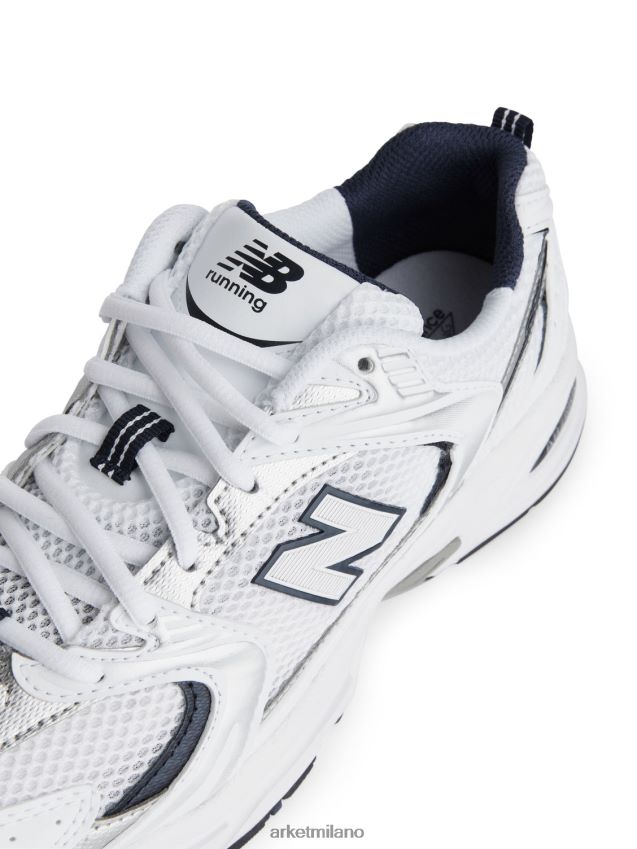 calzature esso ARKET donne scarpe da ginnastica new balance 530 bianco/indaco 6F0F6L655