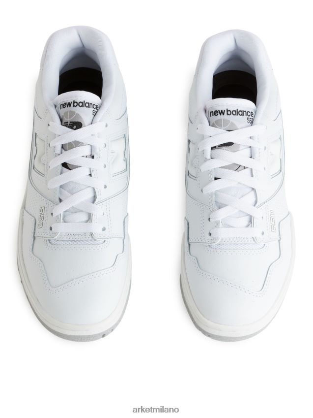 calzature esso ARKET donne scarpe da ginnastica new balance 550 bianco 6F0F6L678