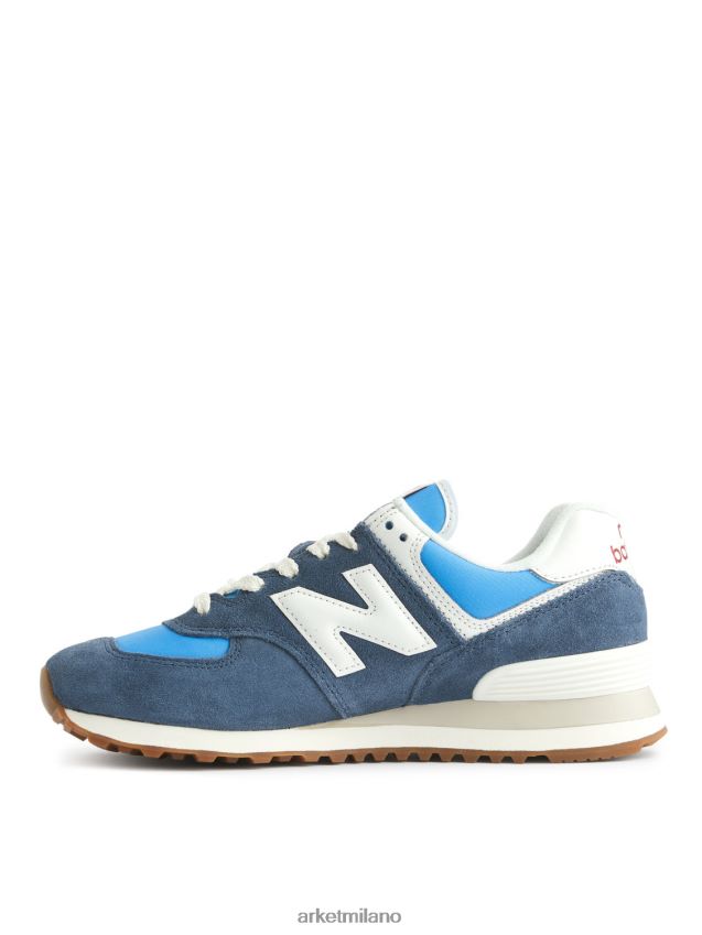 calzature esso ARKET donne scarpe da ginnastica new balance 574 blu 6F0F6L677