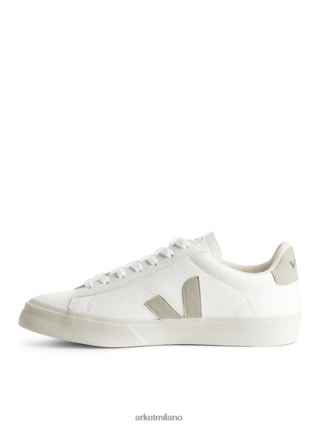 calzature esso ARKET donne scarpe da ginnastica veja campo bianco/grigio 6F0F6L653