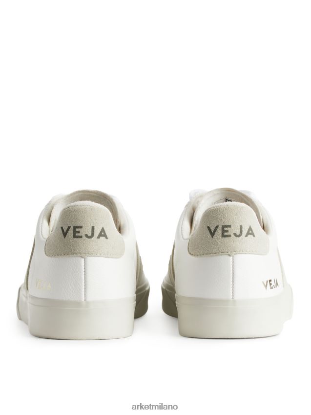 calzature esso ARKET donne scarpe da ginnastica veja campo bianco/grigio 6F0F6L653