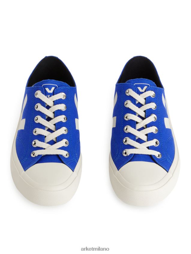calzature esso ARKET donne scarpe da ginnastica veja wata blu acceso 6F0F6L664